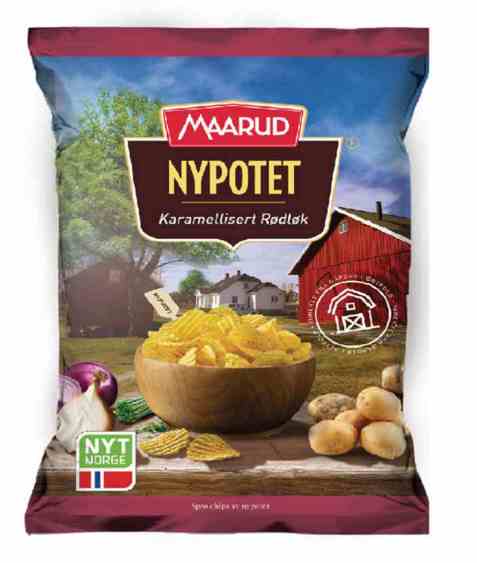 Bilde av Maarud nypotet rødløk. Bilde av Maarud nypotet rødløk.