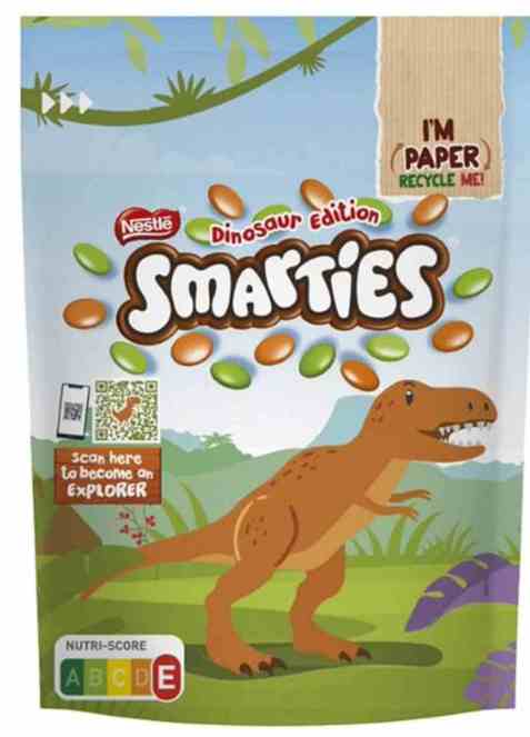 Bilde av Nestle Smarties dinosaur 140g. Bilde av Nestle Smarties dinosaur 140g.
