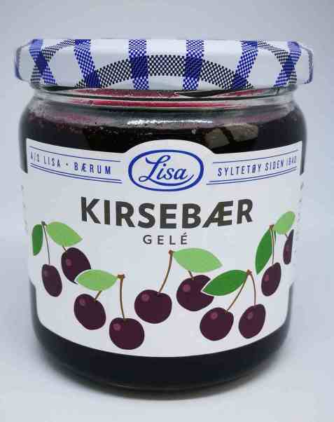 Bilde av Lisa Kirsebærsyltetøy 60% bær.