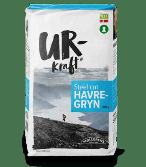 Bilde av Møllerens Urkraft steel cut Havregryn.