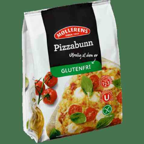 Bilde av Møllerens pizzabunn glutenfri. Bilde av Møllerens pizzabunn glutenfri.