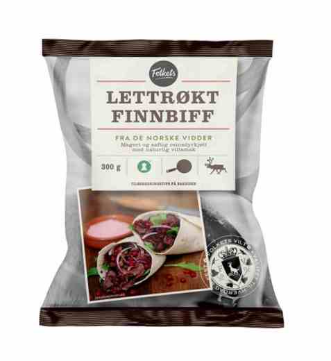 Bilde av Folkets Lettrøkt Finnbiff 300g.