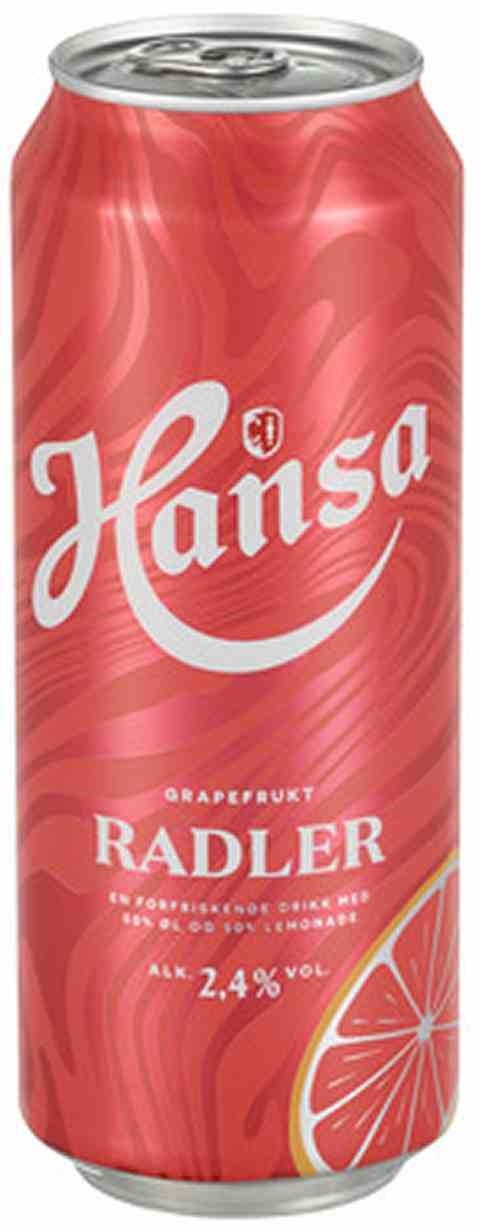 Bilde av Hansa Radler Grapefrukt. Bilde av Hansa Radler Grapefrukt.