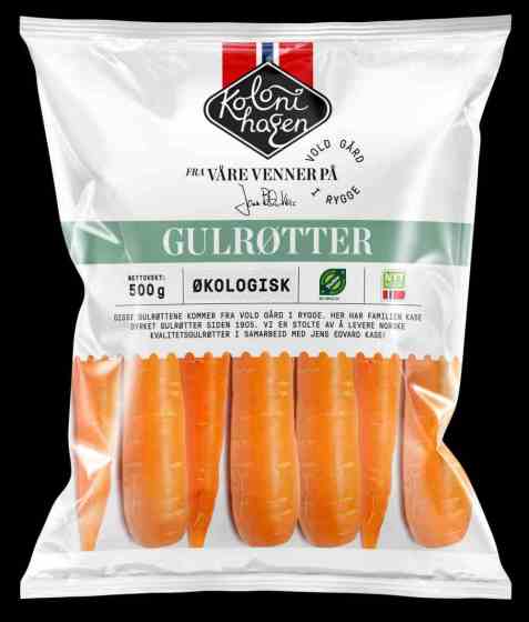 Bilde av Kolonihagen gulrot 500gr. Bilde av Kolonihagen gulrot 500gr.