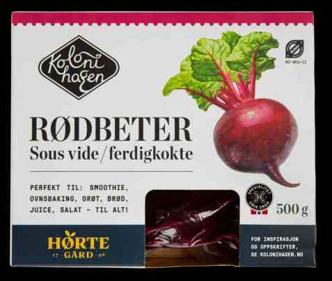 Bilde av Kolonihagen rødbeter kokte 500gr. Bilde av Kolonihagen rødbeter kokte 500gr.