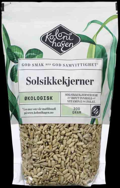 Bilde av Kolonihagen Solsikkekjerner. Bilde av Kolonihagen Solsikkekjerner.