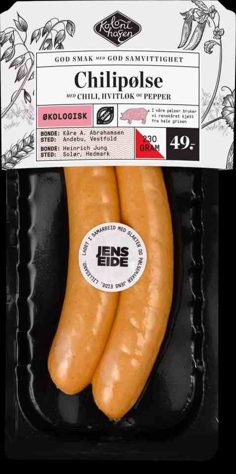 Bilde av Kolonihagen Chilipølse.