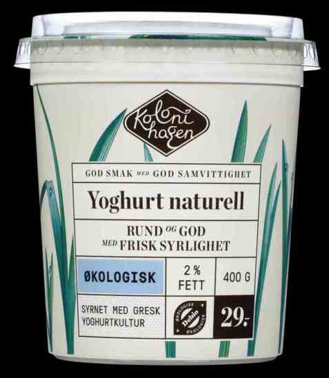 Bilde av Kolonihagen Yoghurt, naturell. Bilde av Kolonihagen Yoghurt, naturell.