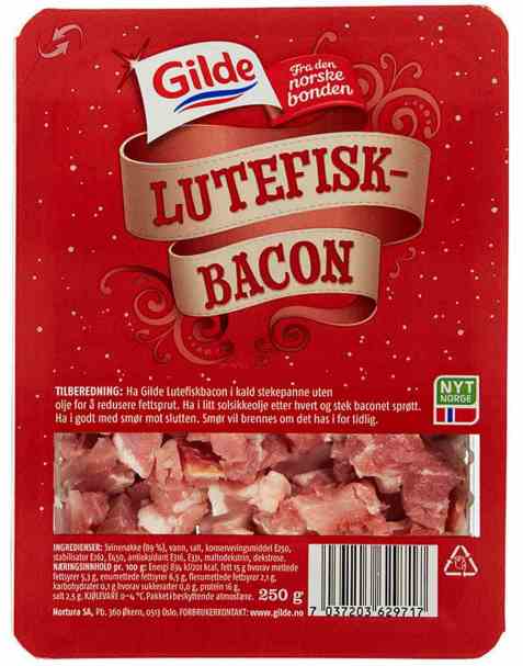 Bilde av Gilde Lutefiskbacon. Bilde av Gilde Lutefiskbacon.