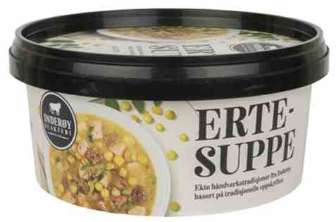 Bilde av Inderøy slakteri Ertesuppe.