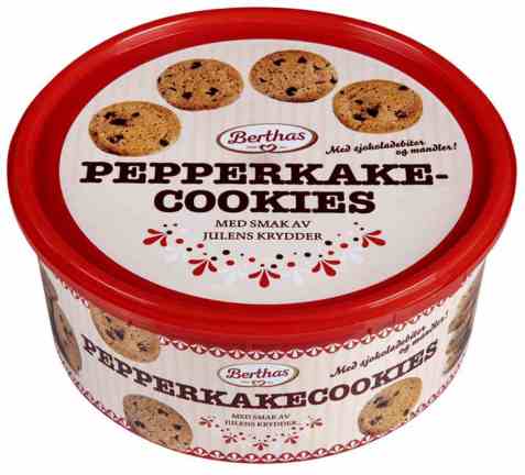 Bilde av Berthas Pepperkakecookies 280g. Bilde av Berthas Pepperkakecookies 280g.