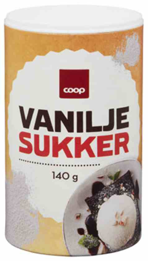 Bilde av Coop Vaniljesukker 140g. Bilde av Coop Vaniljesukker 140g.