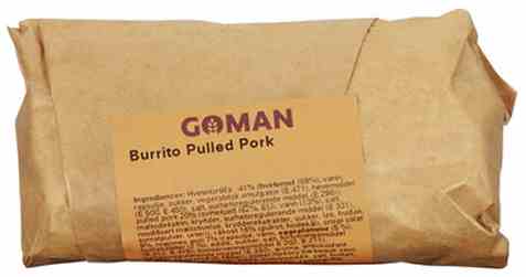 Bilde av Goman Burrito Pulled Pork 220g. Bilde av Goman Burrito Pulled Pork 220g.