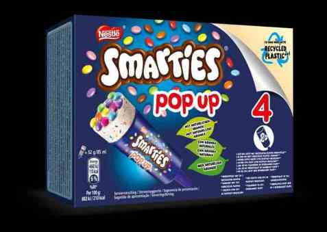 Bilde av Diplom-is Smarties Pop Up 4stk. Bilde av Diplom-is Smarties Pop Up 4stk.