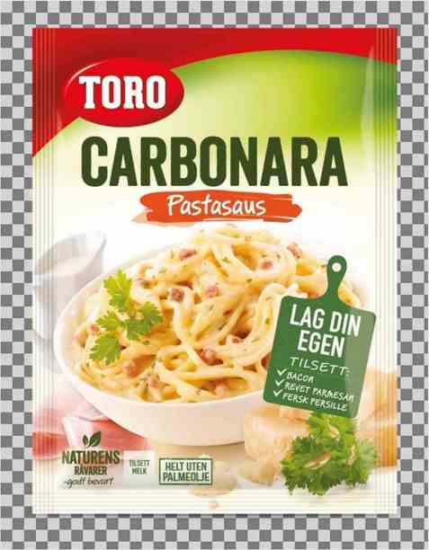 Bilde av Toro pastasaus carbonara. Bilde av Toro pastasaus carbonara.