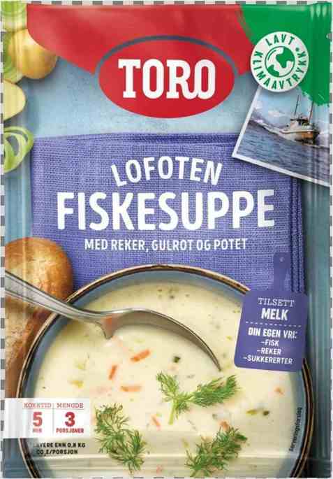 Bilde av Toro lofoten fiskesuppe. Bilde av Toro lofoten fiskesuppe.