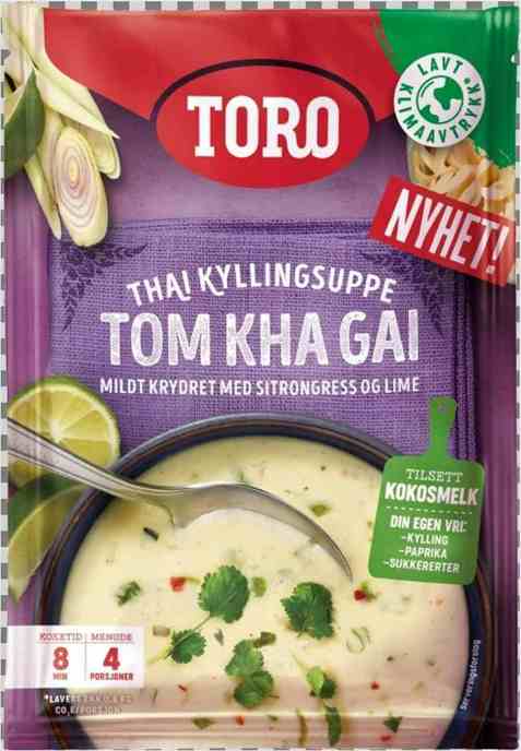Bilde av Toro thailandsk kyllingsuppe Tom Kha Gai. Bilde av Toro thailandsk kyllingsuppe Tom Kha Gai.