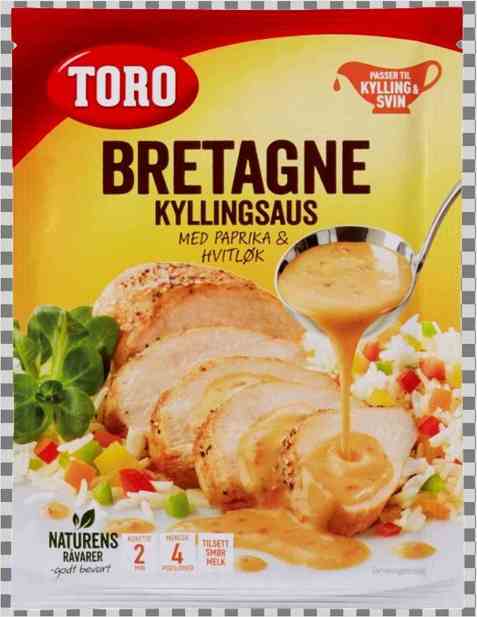 Bilde av Toro bretagne kyllingsaus med paprika og hvitløk. Bilde av Toro bretagne kyllingsaus med paprika og hvitløk.