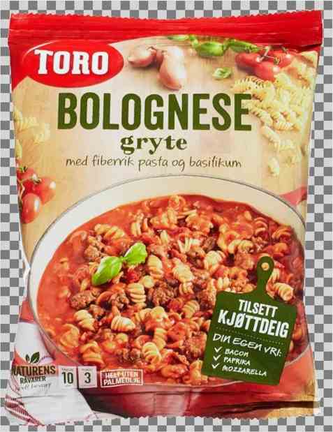 Bilde av Toro bolognese gryte tillagd. Bilde av Toro bolognese gryte tillagd.