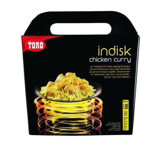 Bilde av Toro indisk chicken curry. Bilde av Toro indisk chicken curry.