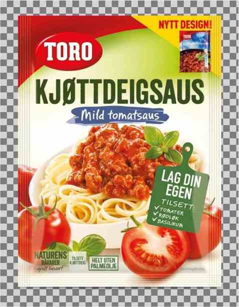 Bilde av Toro kjøttdeigsaus tilberedt. Bilde av Toro kjøttdeigsaus tilberedt.