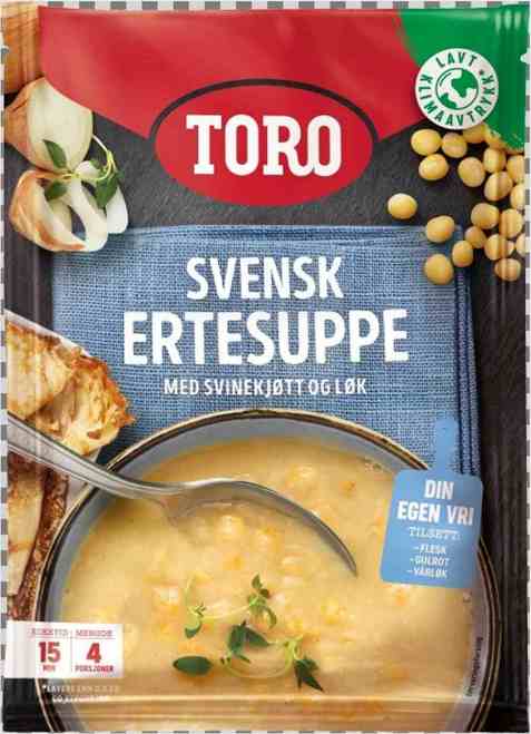 Bilde av Toro svensk ertesuppe. Bilde av Toro svensk ertesuppe.
