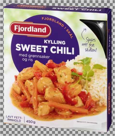 Bilde av Fjordland Kylling sweet chili.