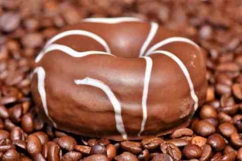 Bilde av Donuts, med sjokoladeglasur, kjøpt.
