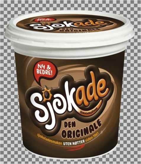 Bilde av Sjokoladepålegg, Sjokade. Bilde av Sjokoladepålegg, Sjokade.