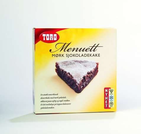 Bilde av Toro menuett mørk sjokoladekake. Bilde av Toro menuett mørk sjokoladekake.