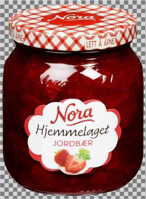 Bilde av Nora hjemmelaget jordbærsyltetøy. Bilde av Nora hjemmelaget jordbærsyltetøy.