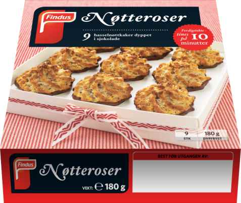 Bilde av Findus Nøtteroser. Bilde av Findus Nøtteroser.