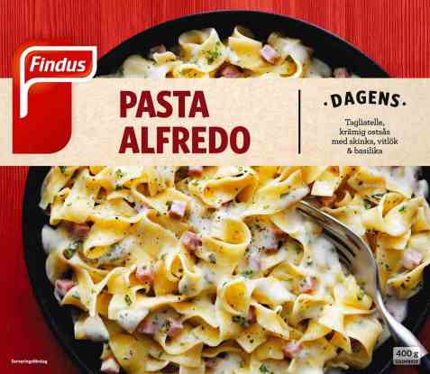 Bilde av Findus Pasta Alfredo.