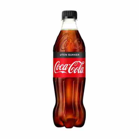 Bilde av Coca Cola uten sukker.