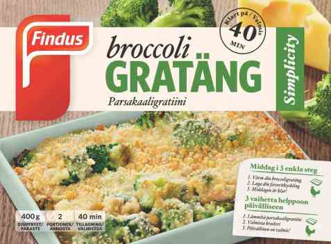Bilde av Findus Broccoli Grateng. Bilde av Findus Broccoli Grateng.