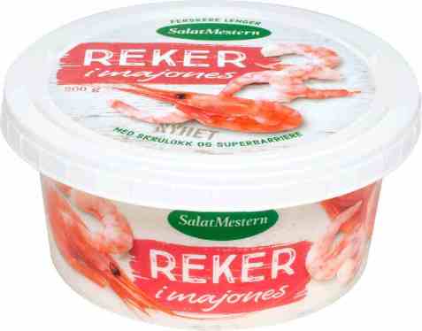Bilde av Salatmesteren reker i majones. Bilde av Salatmesteren reker i majones.