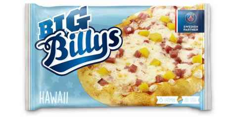 Bilde av Billys Pan Pizza Hawaii.