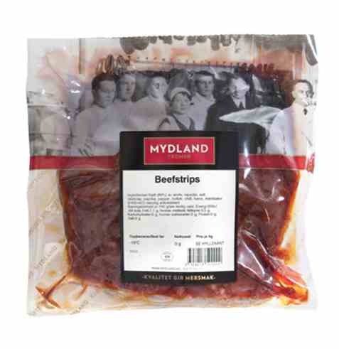 Bilde av Mydland Biffsnadder Beefstrips. Bilde av Mydland Biffsnadder Beefstrips.