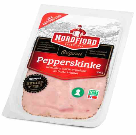 Bilde av Nordfjord Pepperskinke. Bilde av Nordfjord Pepperskinke.