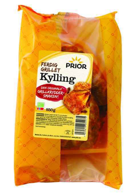 Bilde av Prior grillet kylling. Bilde av Prior grillet kylling.