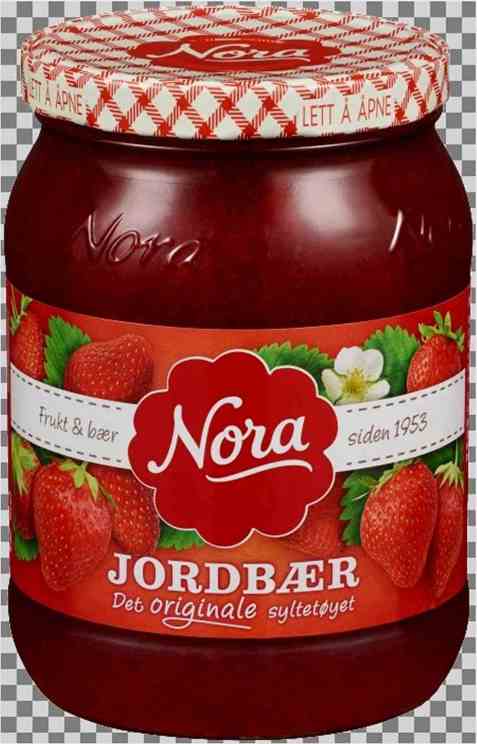 Bilde av Nora Jordbærsyltetøy. Bilde av Nora Jordbærsyltetøy.