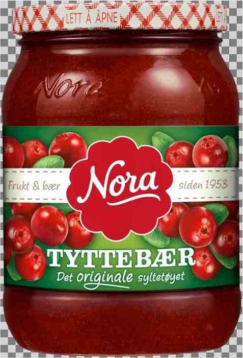 Bilde av Nora Tyttebærsyltetøy. Bilde av Nora Tyttebærsyltetøy.