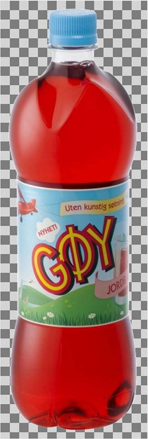 Bilde av Gøy jordbærsaft. Bilde av Gøy jordbærsaft.