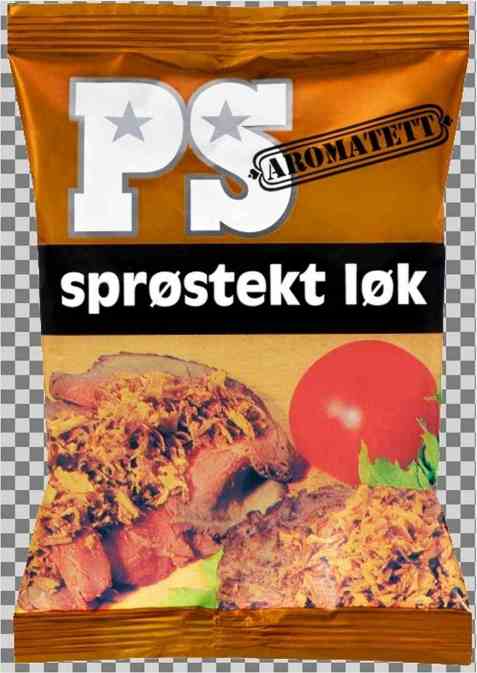 Bilde av PS Sprøstekt løk. Bilde av PS Sprøstekt løk.