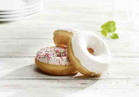 Bilde av Aunt Mabel vanilla donut. Bilde av Aunt Mabel vanilla donut.