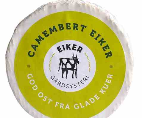 Bilde av Eiker Camembert. Bilde av Eiker Camembert.