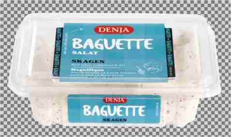 Bilde av Denja Baguettesalat skagen. Bilde av Denja Baguettesalat skagen.