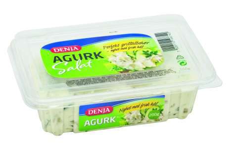 Bilde av Denja agurksalat.