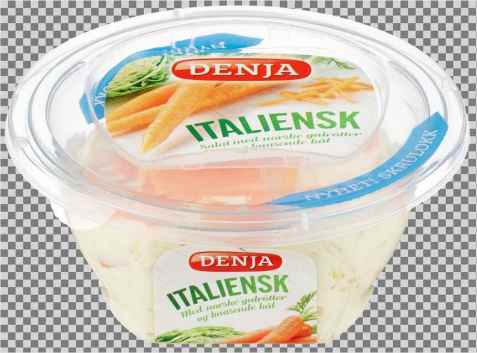 Bilde av Denja italiensk salat uten kjøtt. Bilde av Denja italiensk salat uten kjøtt.