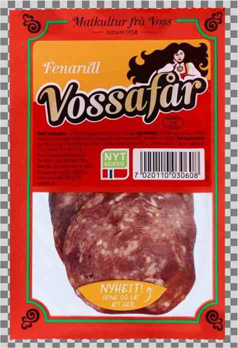 Bilde av Vossafår fenarull. Bilde av Vossafår fenarull.